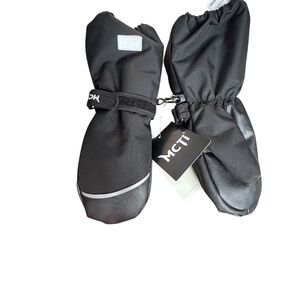 MCTI Black Outdoor Windproof Waterproof Mittens KDS-19 XS New With Tag